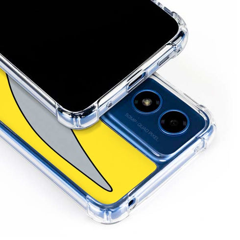 Looney Tunes Bugs Bunny Zoomed In Moto G Play 4G (2024) Clear Case
