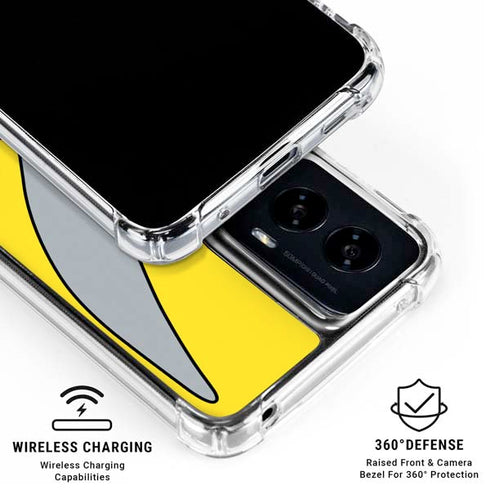 Looney Tunes Bugs Bunny Zoomed In Moto G Power 5G (2024) Clear Case