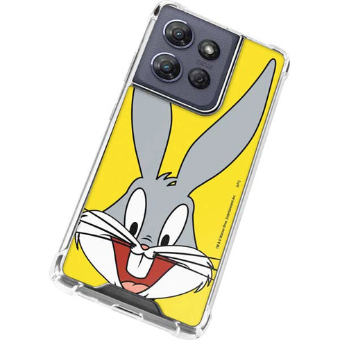 Looney Tunes Bugs Bunny Zoomed In Moto G Stylus 5G (2025) Clear Case