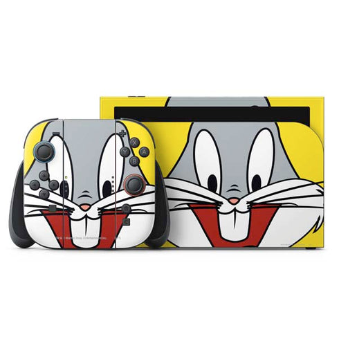 Looney Tunes Bugs Bunny Zoomed In Nintendo Skins