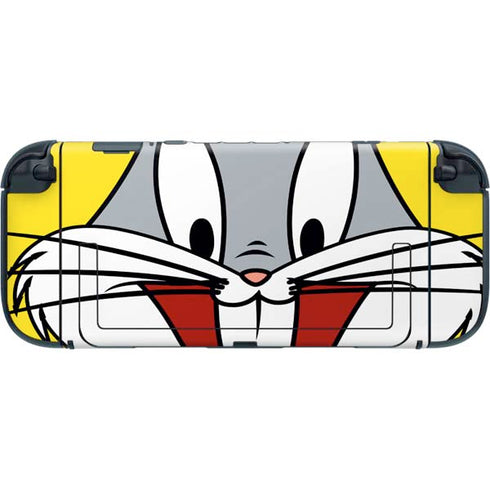 Looney Tunes Bugs Bunny Zoomed In Nintendo Switch 2 (2025) with Joy-Con Skin