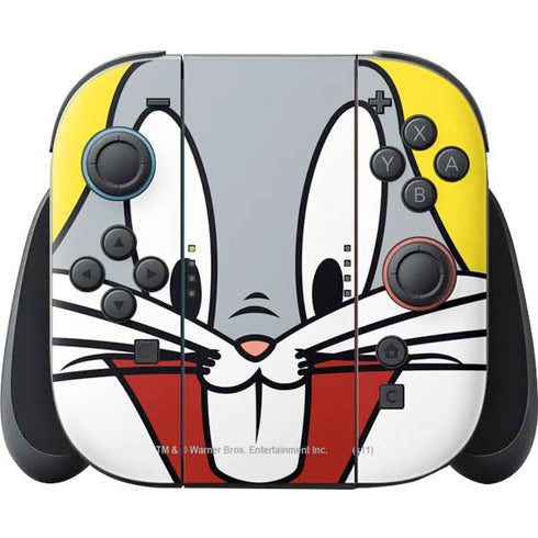 Looney Tunes Bugs Bunny Zoomed In Nintendo Skins
