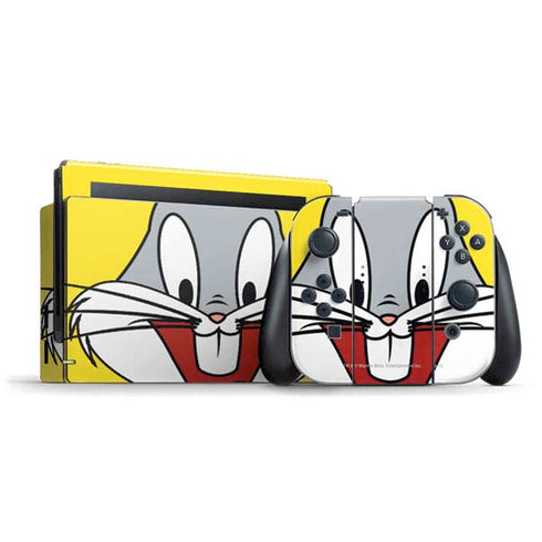 Looney Tunes Bugs Bunny Zoomed In Nintendo Skins
