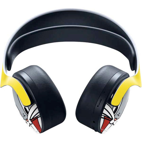 Looney Tunes Bugs Bunny Zoomed In PULSE 3D Wireless Headset for PS5 Skin