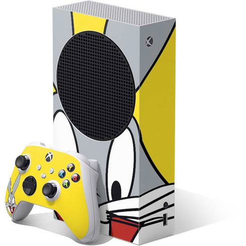 Looney Tunes Bugs Bunny Zoomed In Xbox Series S Bundle Skin