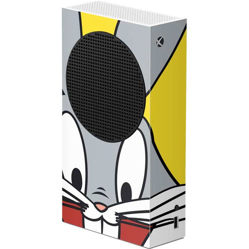 Looney Tunes Bugs Bunny Zoomed In Xbox Series S Console Skin