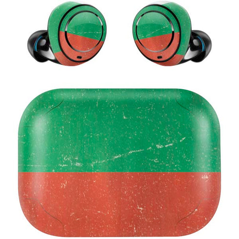 Bulgarian Flag Distressed Amazon Echo Buds Skin