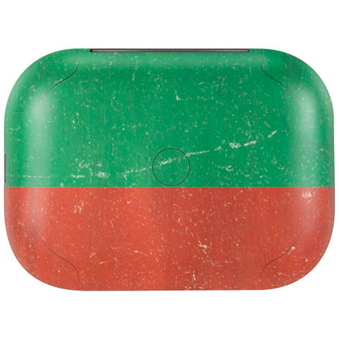 Bulgarian Flag Distressed Amazon Echo Buds Skin