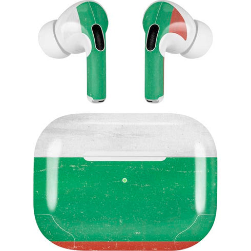 Bulgarian Flag Distressed AirPods Skins