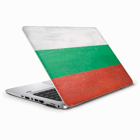 Bulgarian Flag Distressed HP Elitebook Skin
