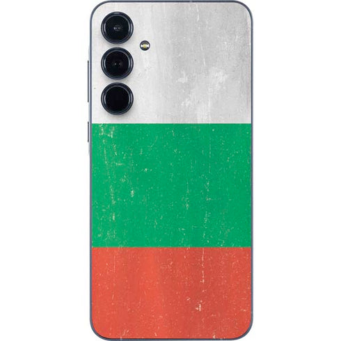 Bulgarian Flag Distressed Galaxy A35 5G Skin