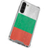 Bulgarian Flag Distressed Galaxy S24 FE Clear Case