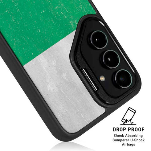 Bulgarian Flag Distressed Galaxy S24 Ultra Kickstand Case