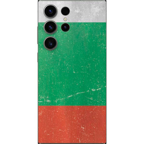 Bulgarian Flag Distressed Galaxy S25 Ultra Skin