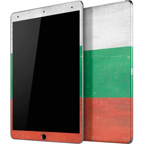 Bulgarian Flag Distressed iPad Skins