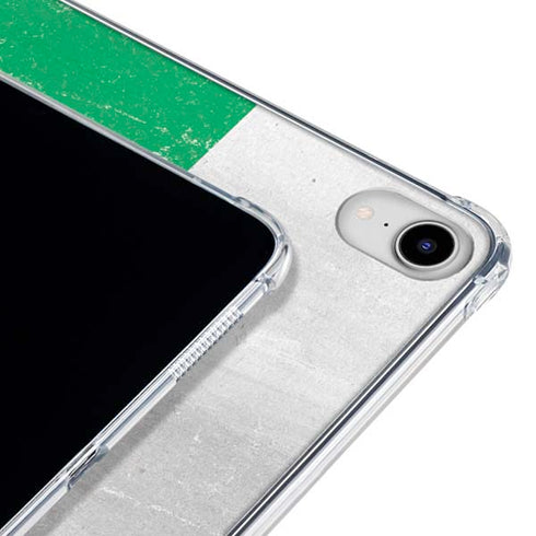 Bulgarian Flag Distressed iPad 11th Gen (2025) Clear Case