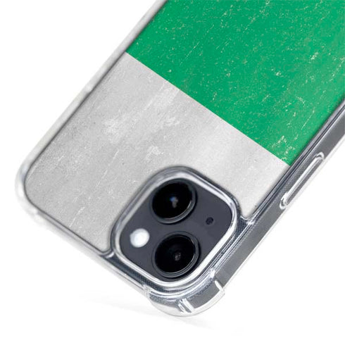 Bulgarian Flag Distressed iPhone 14 MagSafe Case