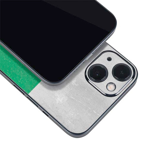 Bulgarian Flag Distressed iPhone 15 Skin