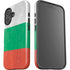 Bulgarian Flag Distressed iPhone 16 Impact Case