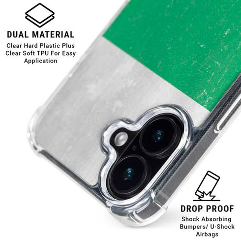 Bulgarian Flag Distressed iPhone 16 Plus MagSafe Case