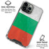 Bulgarian Flag Distressed iPhone 16 Pro Max Clear Case