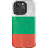 Bulgarian Flag Distressed iPhone 16 Pro Max Impact Case