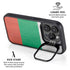 Bulgarian Flag Distressed iPhone 16 Pro Max Kickstand Case