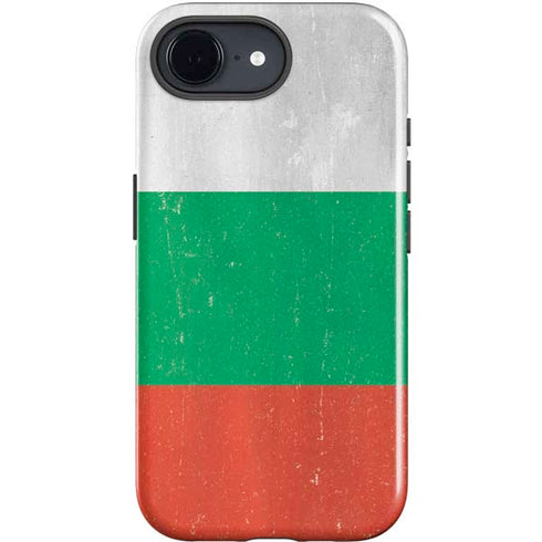 Bulgarian Flag Distressed iPhone 16e Impact Case