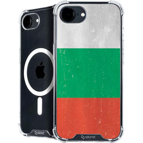 Bulgarian Flag Distressed iPhone 16e MagSafe Case