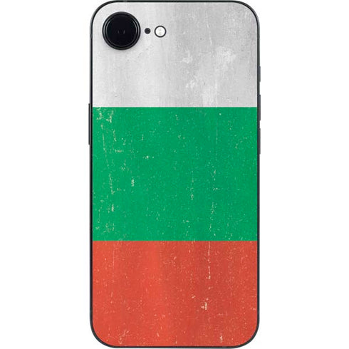 Bulgarian Flag Distressed iPhone 16e Skin