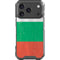 Bulgarian Flag Distressed iPhone 18 Pro Clear Case