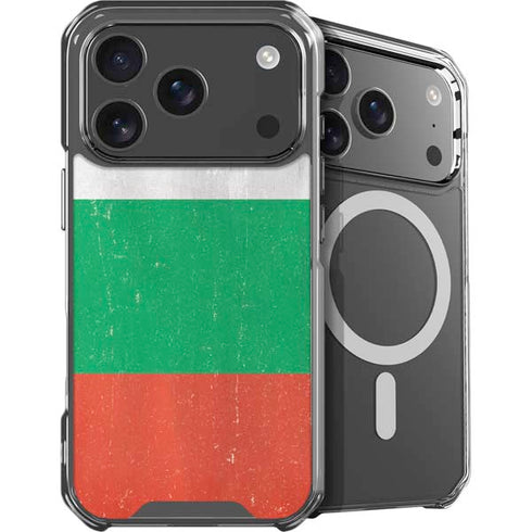 Bulgarian Flag Distressed iPhone 18 Pro MagSafe Case