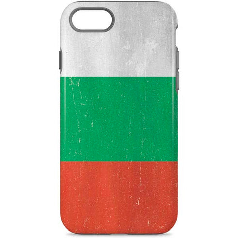 Bulgarian Flag Distressed iPhone Cases