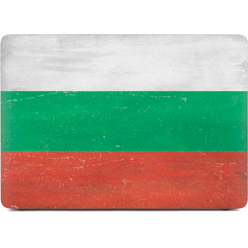 Bulgarian Flag Distressed Apple MacBook Air Skin