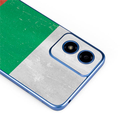 Bulgarian Flag Distressed Moto G Play 4G (2024) Skin