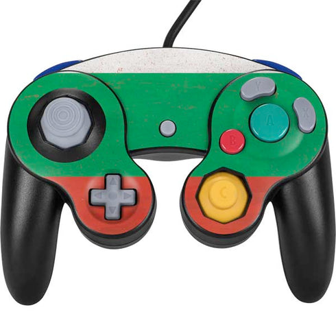 Bulgarian Flag Distressed Nintendo Skins