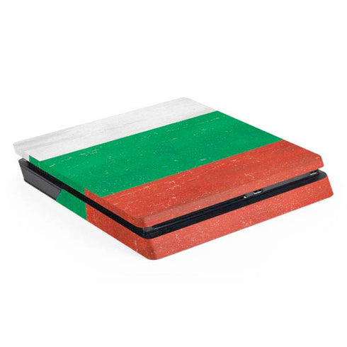 Bulgarian Flag Distressed PS4 Slim Skin