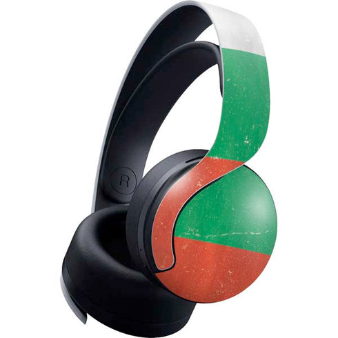 Bulgarian Flag Distressed PlayStation PS5 Skins