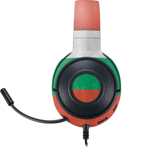 Bulgarian Flag Distressed Razer Kraken X Skin