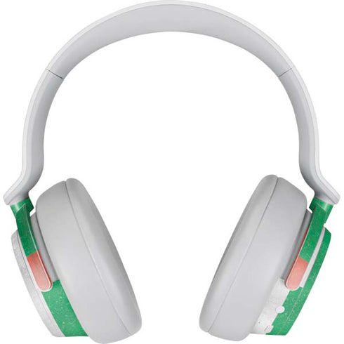 Bulgarian Flag Distressed Surface Headphones Skin