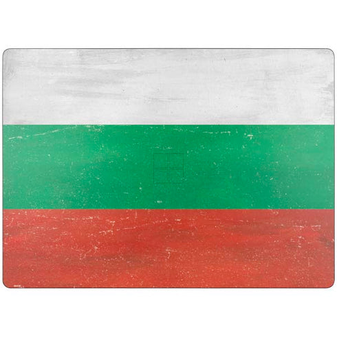 Bulgarian Flag Distressed Surface Laptop 7 13.8in Skin