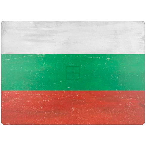 Bulgarian Flag Distressed Surface Laptop 7 15in Skin