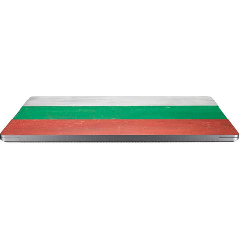 Bulgarian Flag Distressed Laptop Skins