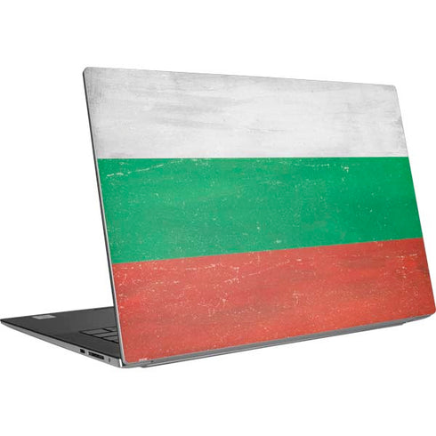 Bulgarian Flag Distressed Dell XPS Skin