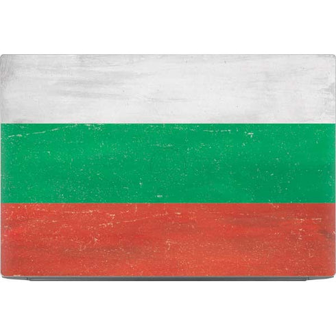 Bulgarian Flag Distressed Dell XPS Skin