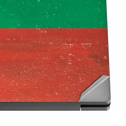 Bulgarian Flag Distressed Dell XPS Skin