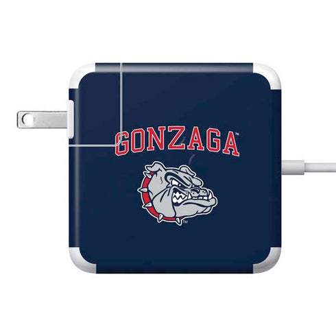 Gonzaga University Bulldogs 85W Power Adapter (15 and 17 inch MacBook Pro Charger) Skin