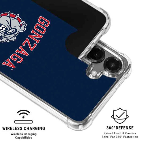 Gonzaga University Bulldogs Galaxy S26 Plus Clear Case