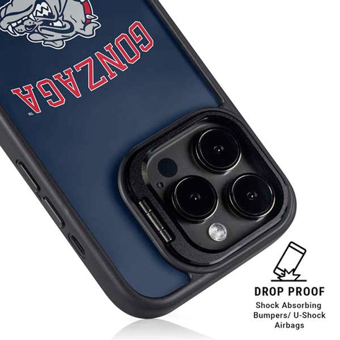 Gonzaga University Bulldogs iPhone 14 Pro Max Kickstand Case