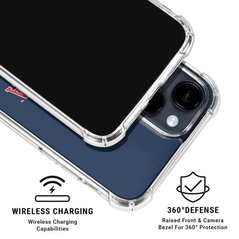 Gonzaga University Bulldogs iPhone 15 Clear Case